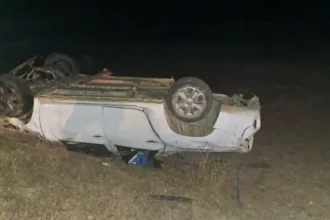 Penitenciario volcó en ruta hacia la cárcel de Chalicán con marihuana