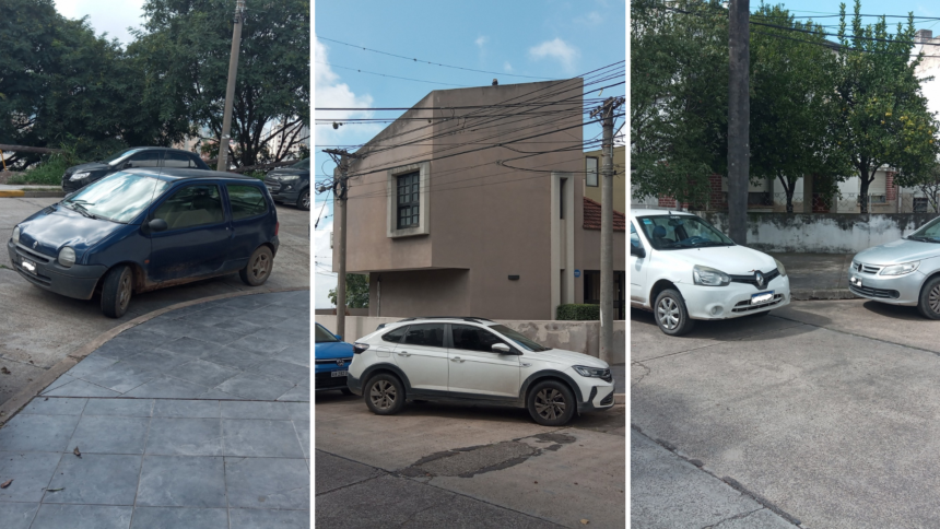 Estacionamiento ilegal en Ciudad de Nieva: vecinos pierden ochavas