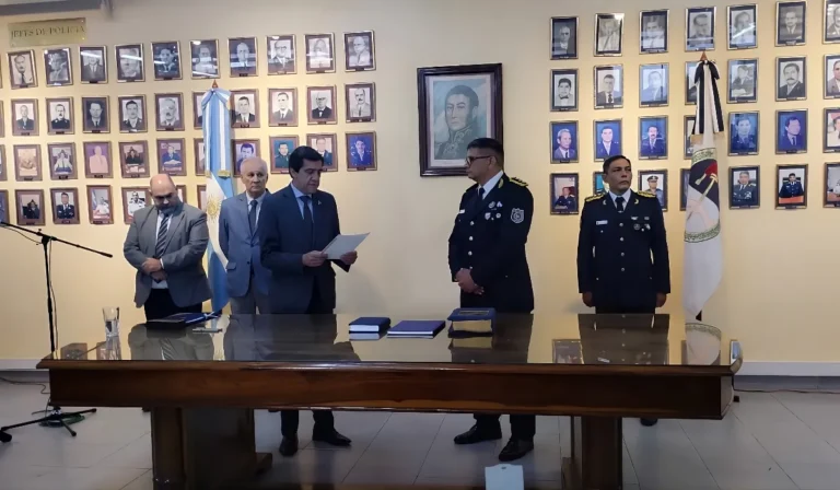 Joaquín Carrillo asumió como nuevo jefe de la Policía de Jujuy