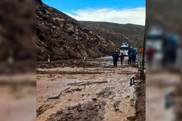 Autoridades habilitan desvío en la Ruta Nacional 52 y advierten sobre riesgos en zona montañosa