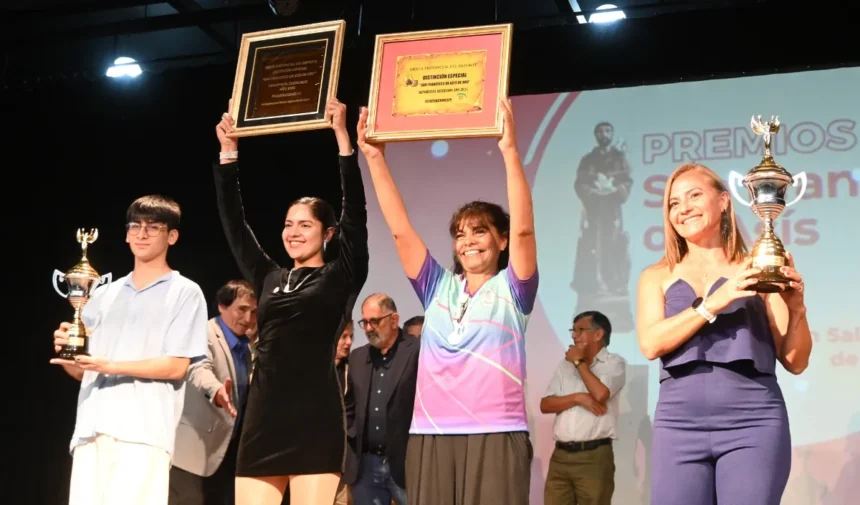 Luciana Álvarez recibió el reconocimiento de deportista del año 2025