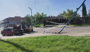 Accidente de tránsito en Palpalá: conductor abandona su vehículo tras chocar