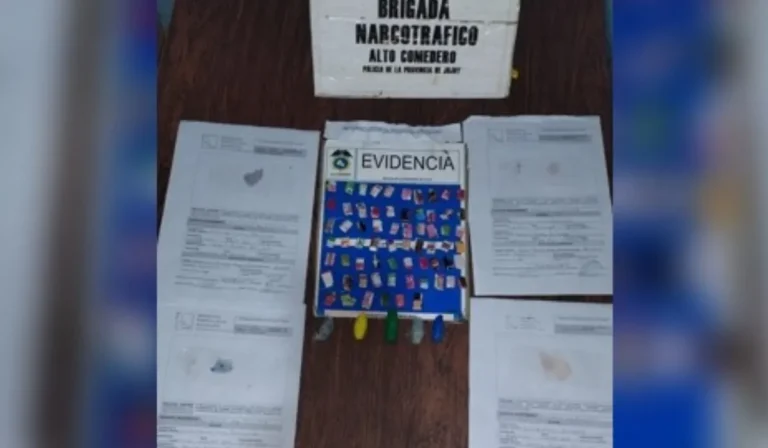 Operativos contra el narcomenudeo: incautan 2.400 dosis en Jujuy