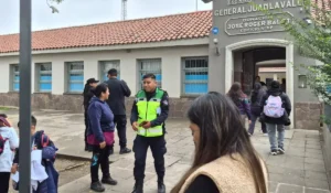 Amenaza de bomba en escuela: activaron protocolo en la Escuela Lavalle