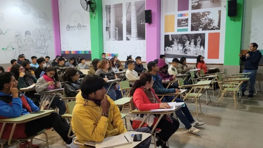 Clase pública universitaria en Jujuy contra el ajuste educativo