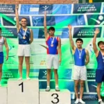 Santiago Ferrari consigue el oro en doble mini trampolín