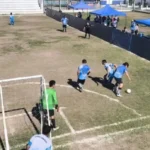 Los Linces participan en el torneo nacional de fútbol para ciegos