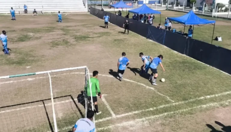 Los Linces participan en el torneo nacional de fútbol para ciegos