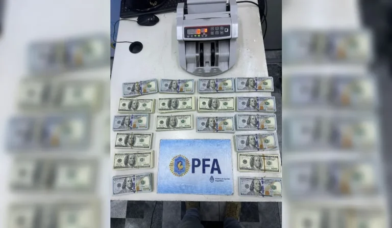 Decomiso de dólares en Jujuy: detienen a ciudadano boliviano con 175 mil USD