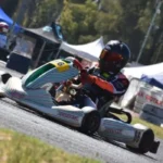 Felipe Balderrama compite en la tercera fecha del Rotax en Buenos Aires