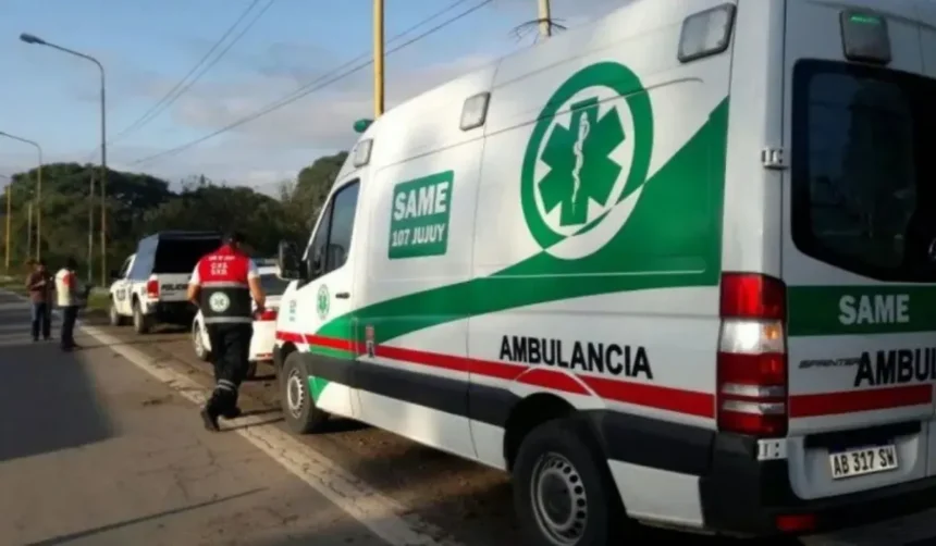Grave accidente de tránsito en Ruta 9: motociclista internada con traumatismo
