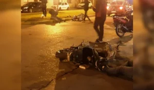 Choque de motocicletas en Palpalá: tres heridos, uno en grave estado