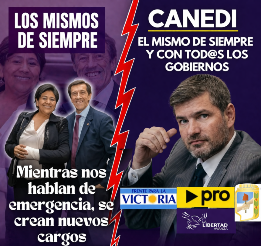 Enfrentamiento político en Jujuy: Canedi cuestiona a Sarapura y recibe contundente respuesta