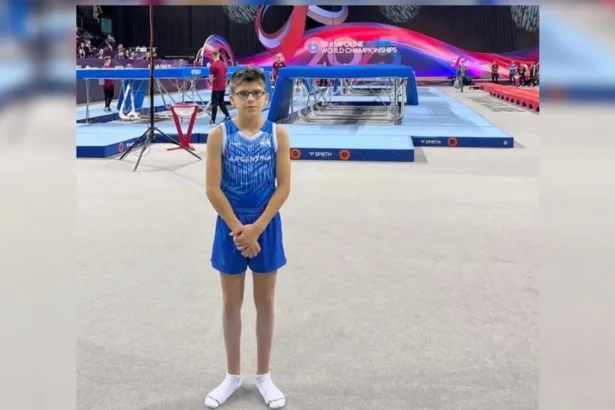 Constantino De Pedro se prepara para la Copa Panamericana de trampolín