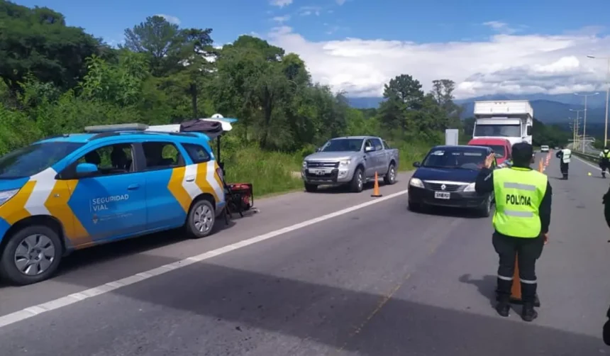 Más de cien actas por alcoholemia y cuarenta siniestros viales en Jujuy