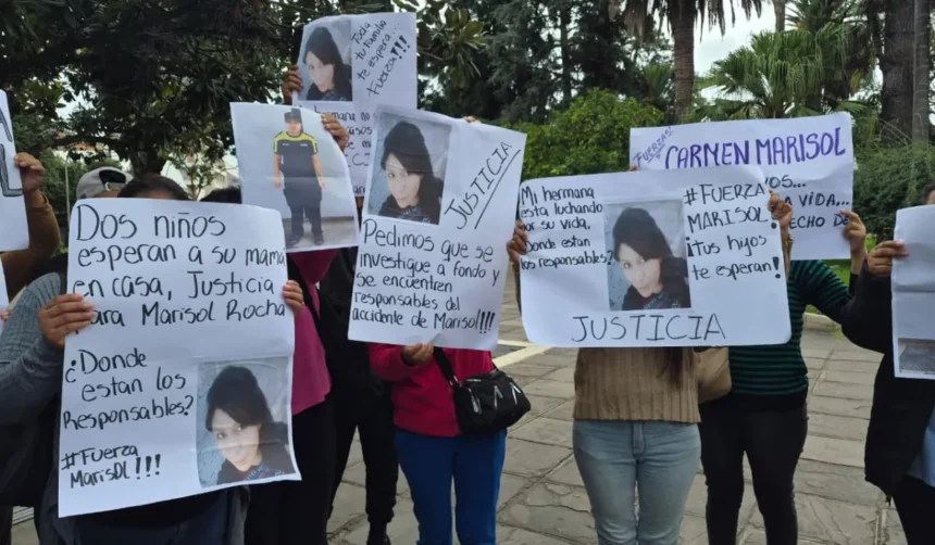 Buscan testigos del choque a una policía en Ruta 9: permanece en estado crítico