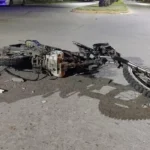 Motociclista alcoholizado sufrió accidente en Perico y fue hospitalizado