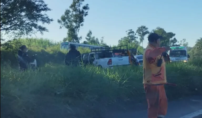 Violento choque en la Ruta 66 a la altura de Alto Comedero