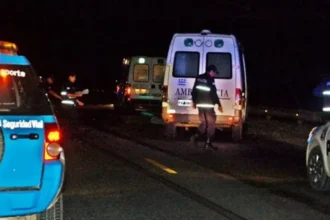Muerte de ciclista en ruta: investigan posible atropello en la Ruta 47
