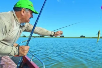 Segunda fecha de pesca deportiva de pejerrey en el dique Las Maderas