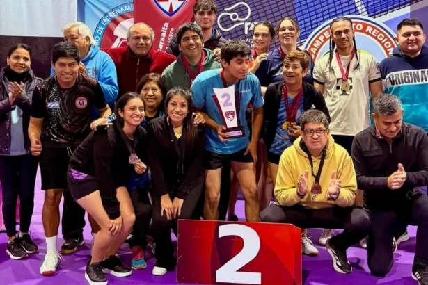 Jujuy logró once títulos en el tenis de mesa regional del NOA