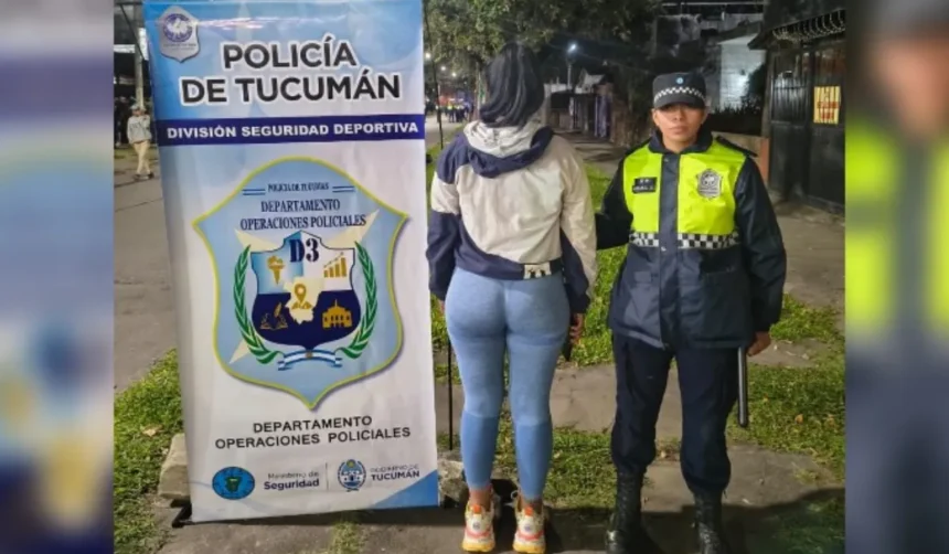 Dos jujeños detenidos en Tucumán durante operativo de Tribuna Segura