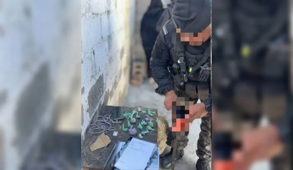 Detenida por disturbios y tenencia de droga en el barrio Belgrano