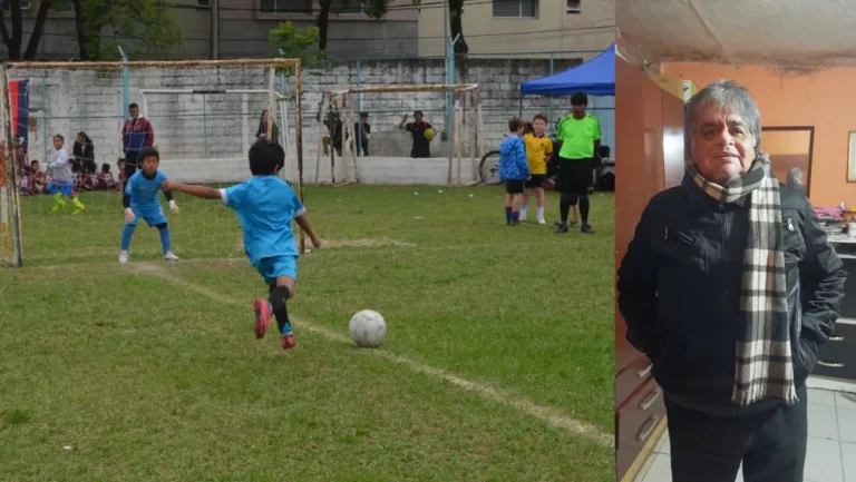 Torneo de fútbol infantil en Alto Comedero: la propuesta de Brocha Jurado