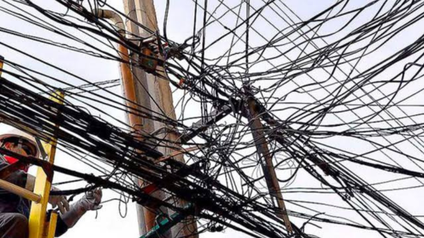 Impulsan el retiro obligatorio de cableado aéreo en desuso en Jujuy