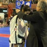 Marcela Canle se consagró subcampeona nacional de taekwondo en Tucumán