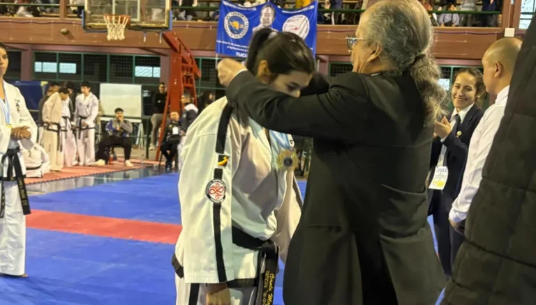 Marcela Canle se consagró subcampeona nacional de taekwondo en Tucumán