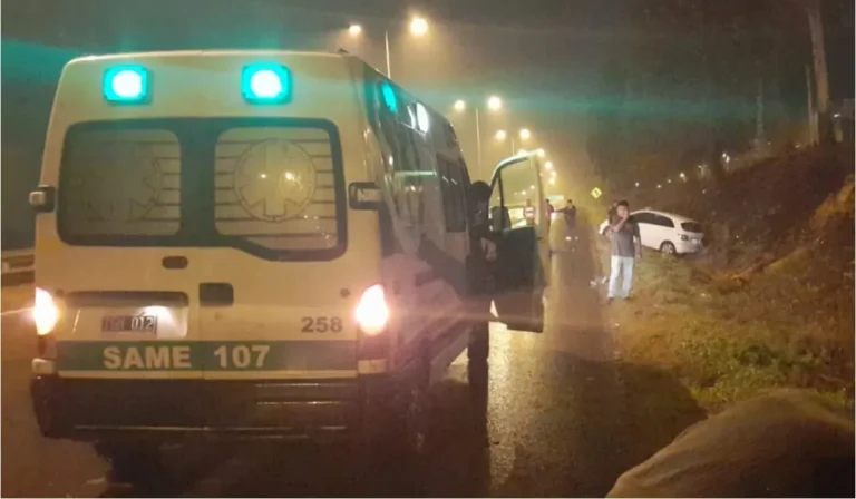 Grave despiste en la Ruta 34 a la altura de Fraile Pintado