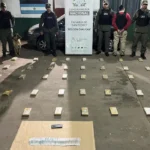 Gendarmería incautó 42 kilogramos de cocaína en un automóvil en San Pedro de Jujuy