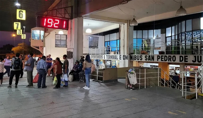 Muerte de un maletero en la terminal de San Pedro de Jujuy