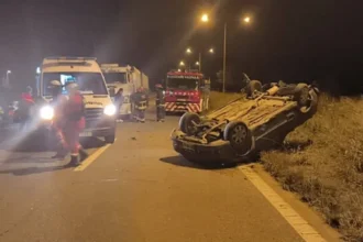 Grave accidente de tránsito en la Ruta 66 a la altura de Palpalá dejó tres heridos