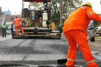 Restricción vehicular por repavimentación en Ciudad de Nieva