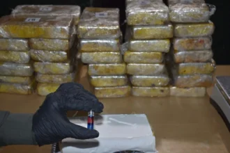 Gendarmería decomisa 42 kilos de cocaína en un vehículo en la Ruta Nacional 34