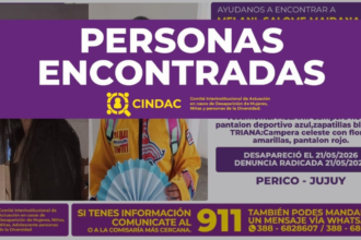 Localizaron a dos menores en Salta que eran buscadas desde Perico