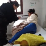 Policía salvó la vida de una bebé desvanecida en Monterrico