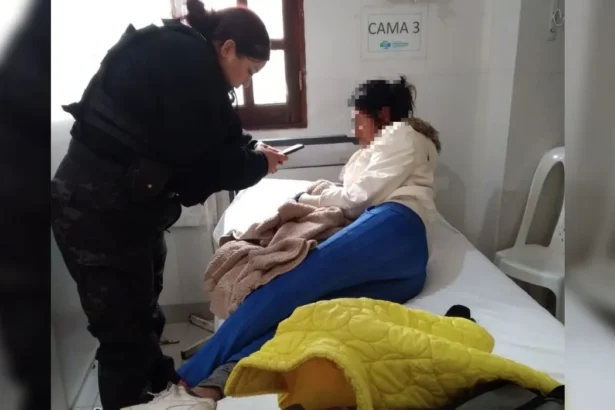 Policía salvó la vida de una bebé desvanecida en Monterrico