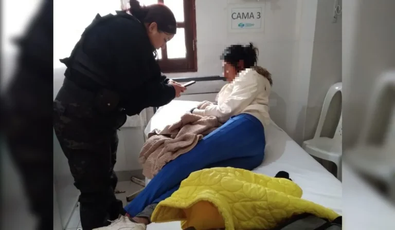 Policía salvó la vida de una bebé desvanecida en Monterrico