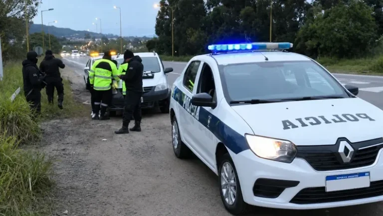 Detienen a conductor alcoholizado circulando en contramano por la Ruta Nacional 66