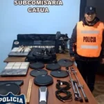 Recuperaron instrumentos robados valuados en más de dos millones de pesos en Catua