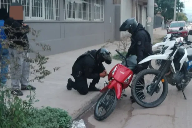 Secuestro de motos en Perico: una robada y otra con motor adulterado