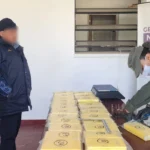 Decomiso de cocaína en Tumbaya: pareja detenida con 25 kilos
