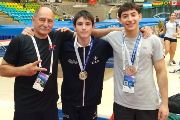 Gimnasia de trampolín panamericana: Montenovi y Jure en el podio