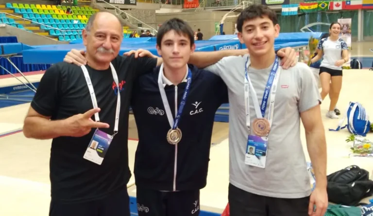 Gimnasia de trampolín panamericana: Montenovi y Jure en el podio