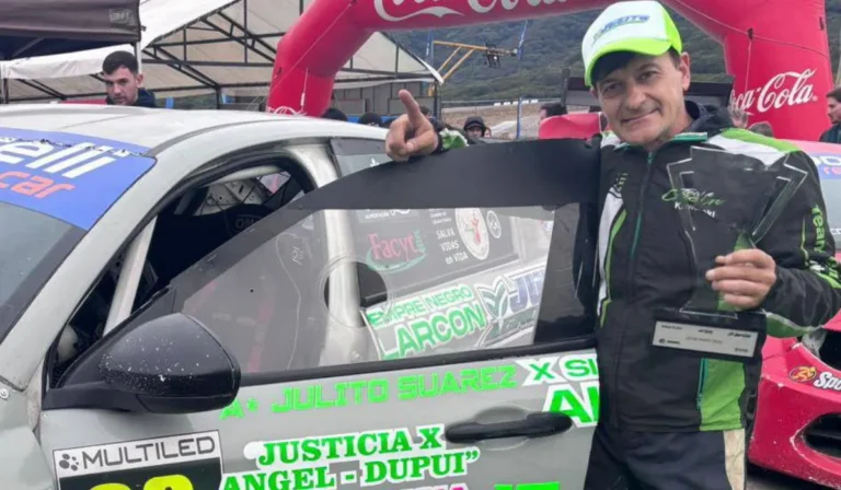 Julio Moisés Suárez volvió a destacarse en el circuito de Salta
