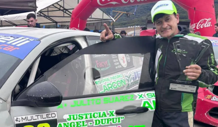 Julio Moisés Suárez volvió a destacarse en el circuito de Salta