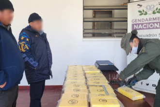 Detención de cocaína en Tumbaya: Pareja detenida con 25 kilos